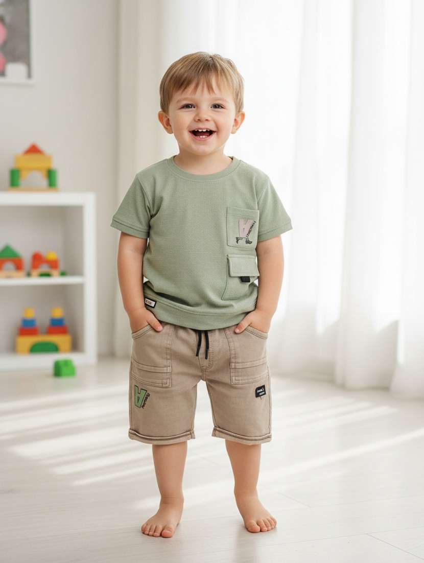 boys t-shirt and shorts co-ord set