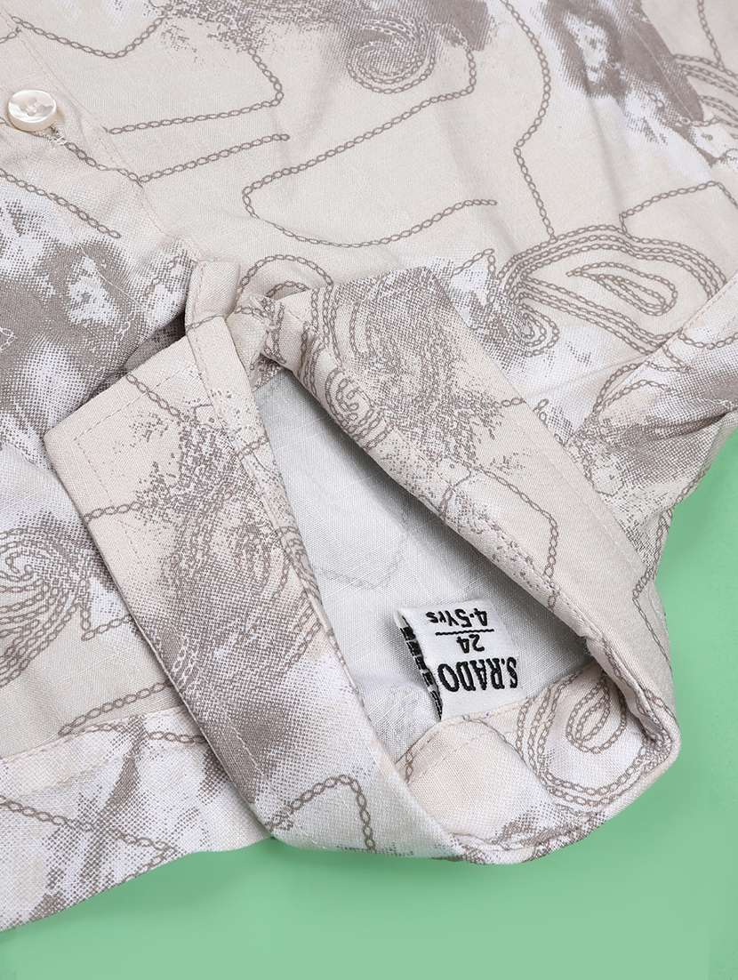 kids printed shirt and shorts set - 22294039 -  Standard Image - 4