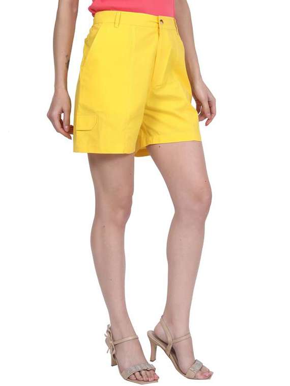 women solid mid rise tailored regular - 22294256 -  Standard Image - 1