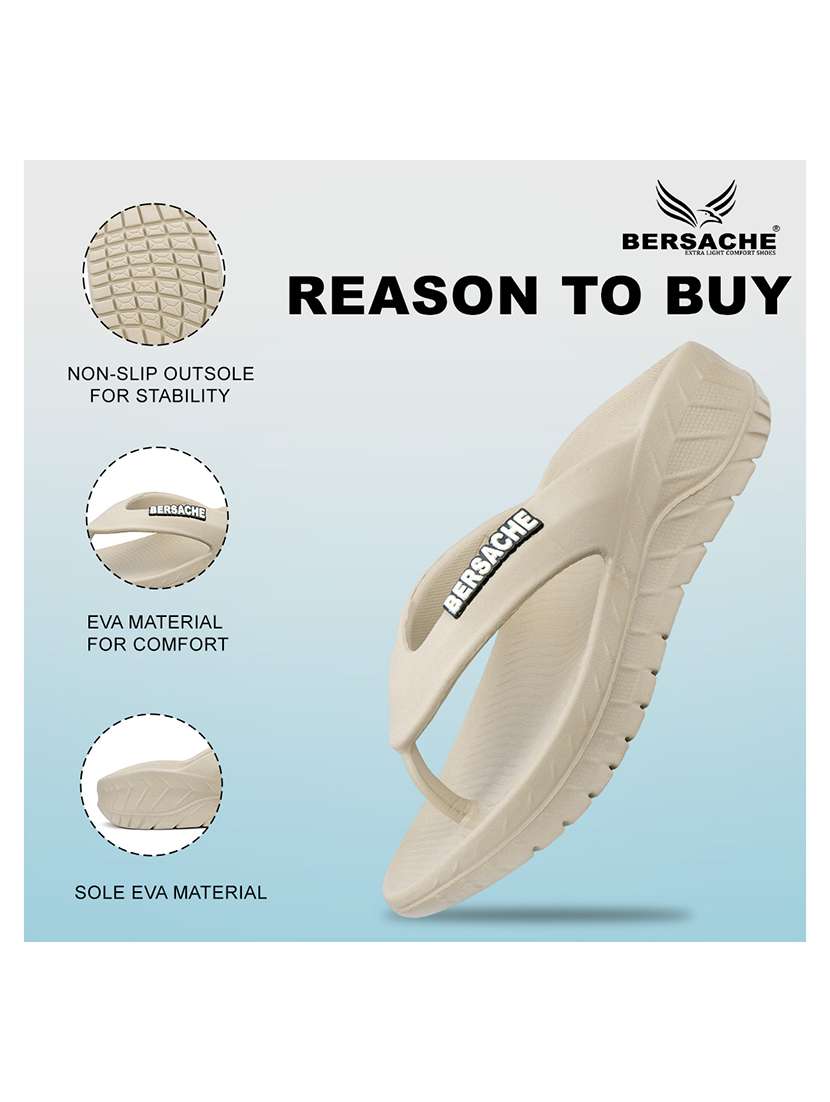 men solid toe seperator slipper - 22294280 -  Standard Image - 4