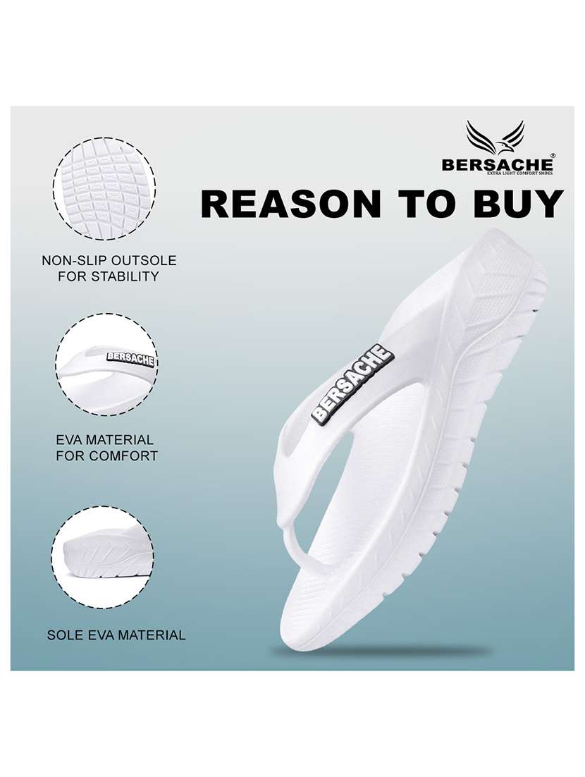 men solid toe seperator slipper - 22294281 -  Standard Image - 4