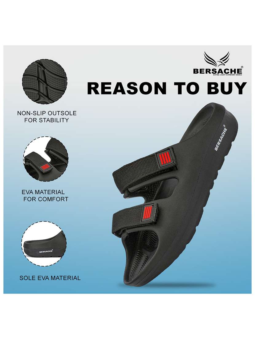 men solid slip on slider - 22294285 -  Standard Image - 4