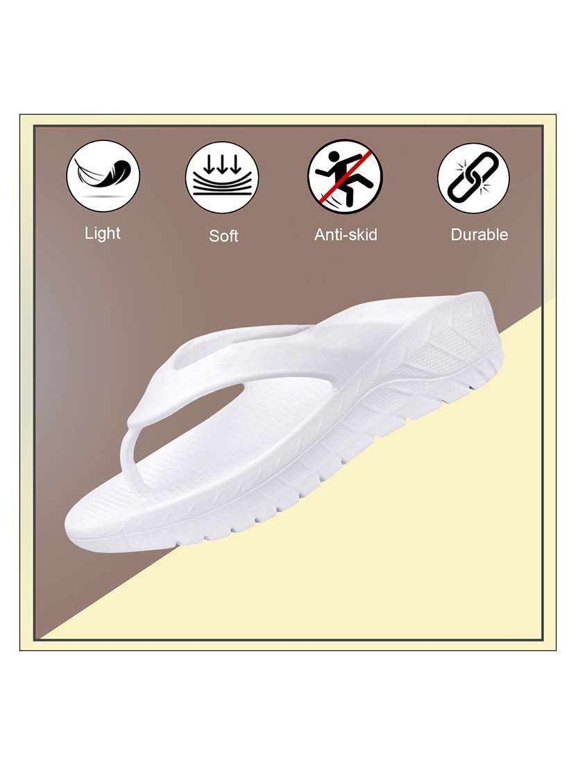 men solid toe seperator slipper - 22294295 -  Standard Image - 4