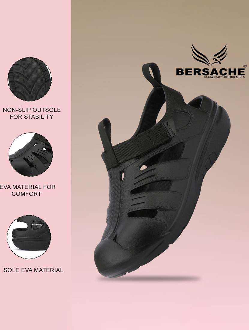 men solid slip on clog - 22294296 -  Standard Image - 4