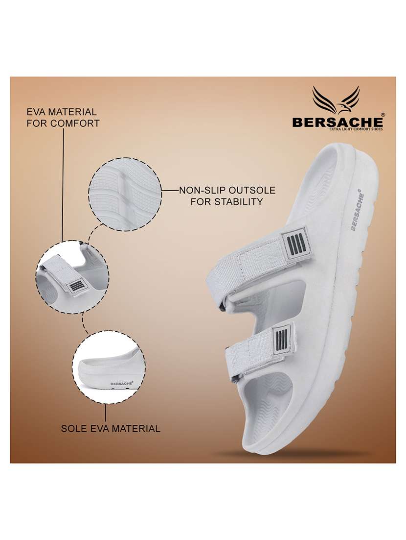 men solid slip on slider - 22294306 -  Standard Image - 4