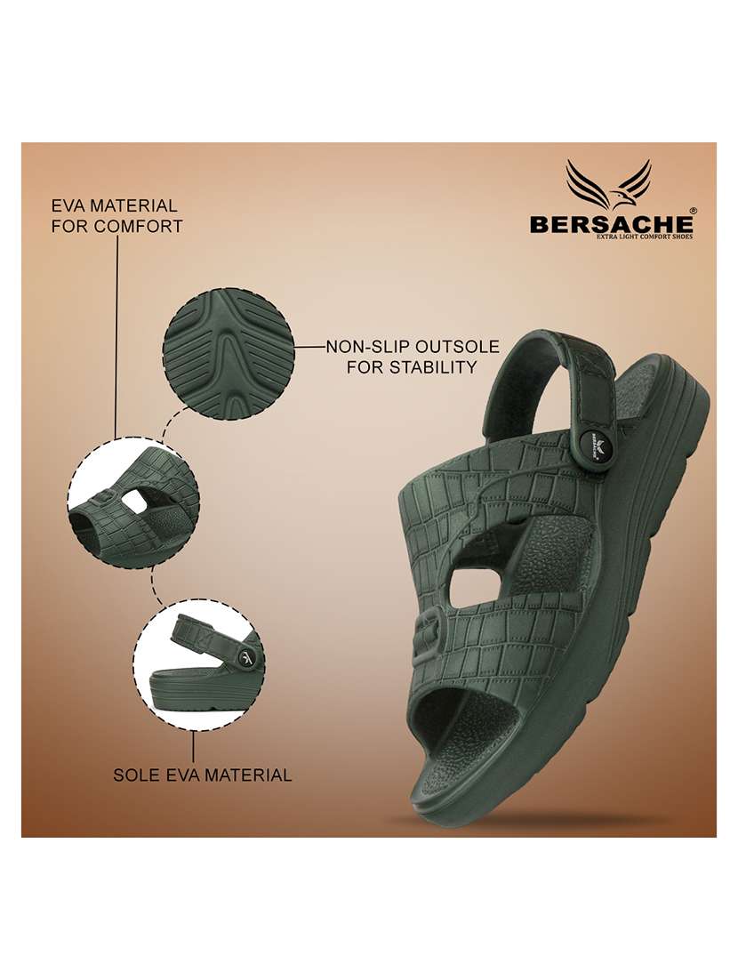 men textured slip on slider - 22294308 -  Standard Image - 4