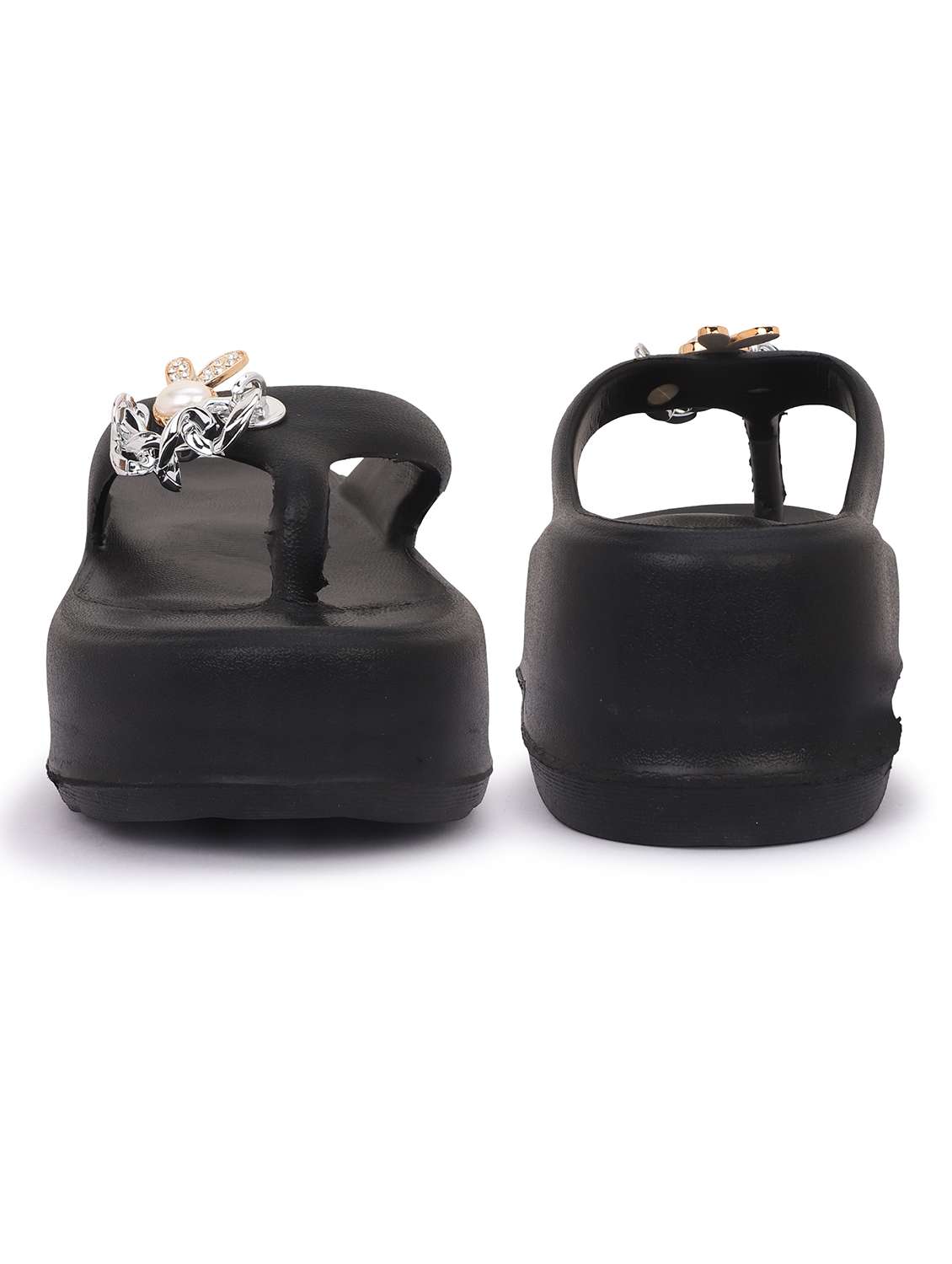 women solid slip on flip flop - 22294333 -  Standard Image - 4