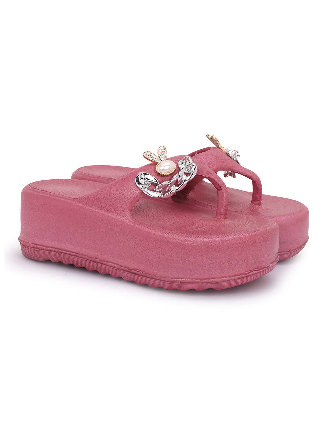 women solid slip on flip flop - 22294334 -  Standard Image - 1