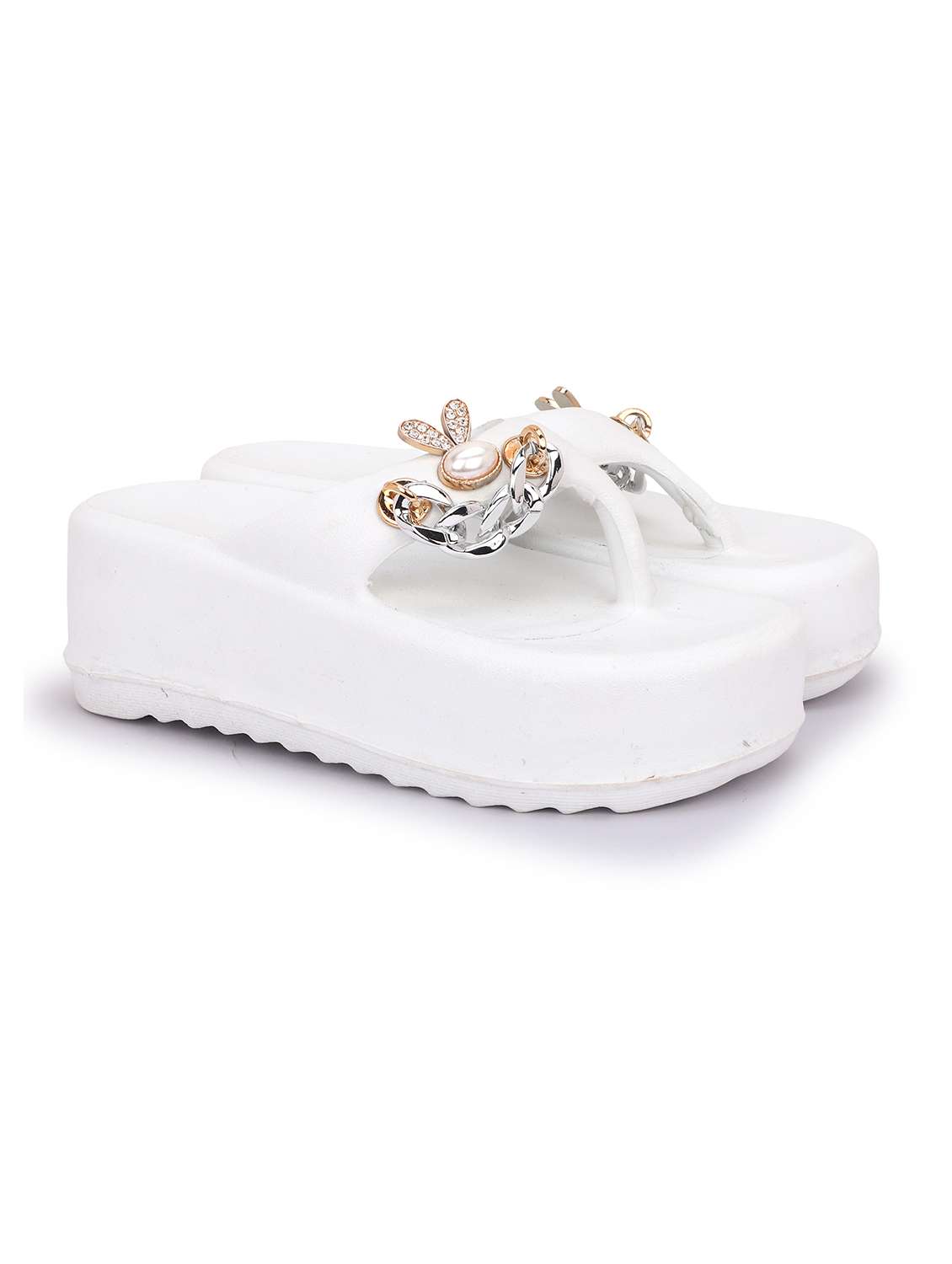 women solid slip on flip flop - 22294335 -  Standard Image - 1