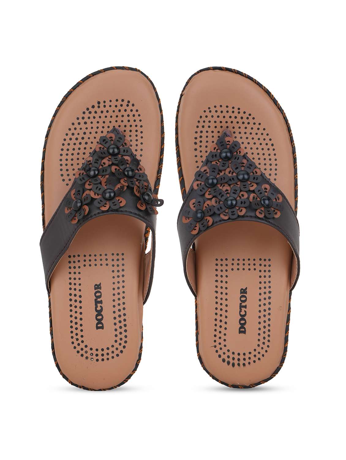 women solid slip on flat sandal - 22294717 -  Standard Image - 4