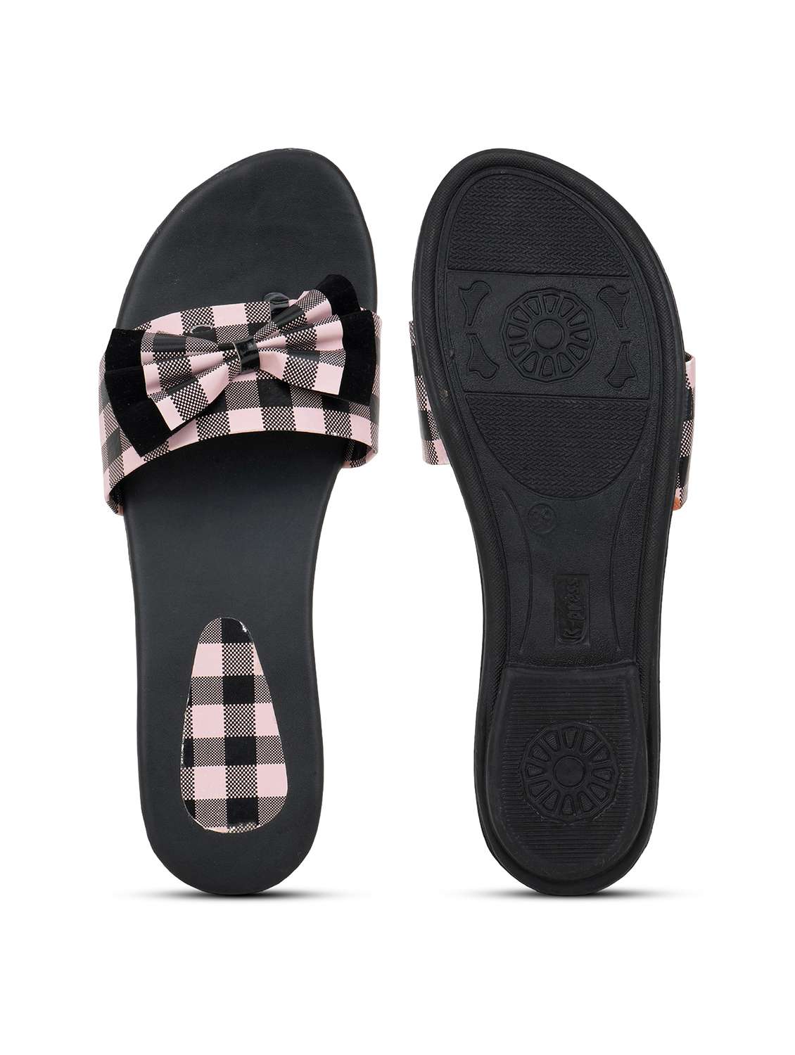 women slip on flat sandal - 22294724 -  Standard Image - 4