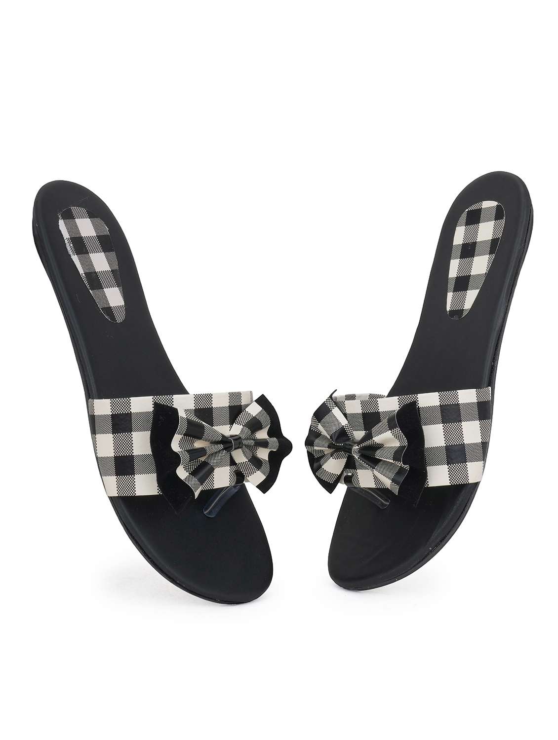 women slip on flat sandal - 22294725 -  Standard Image - 1