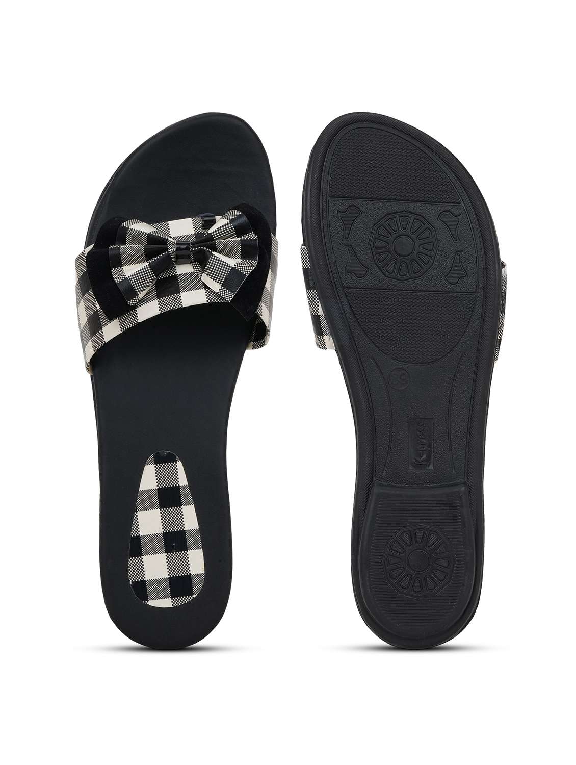 women slip on flat sandal - 22294725 -  Standard Image - 4