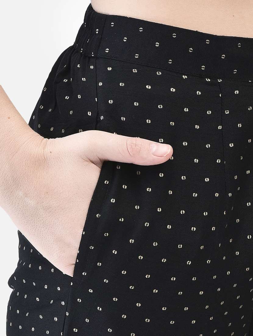 women printed three quarter sleeve kurta pant set - 22295007 -  Standard Image - 6