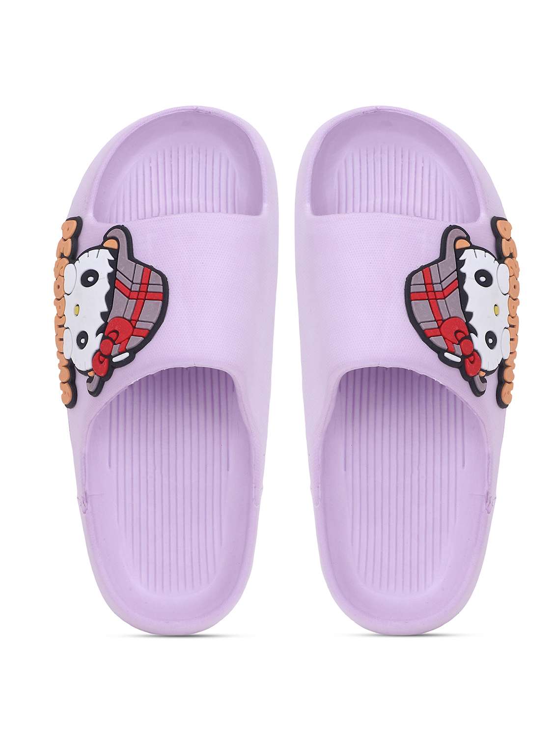 women printed slip on slides - 22295035 -  Standard Image - 4