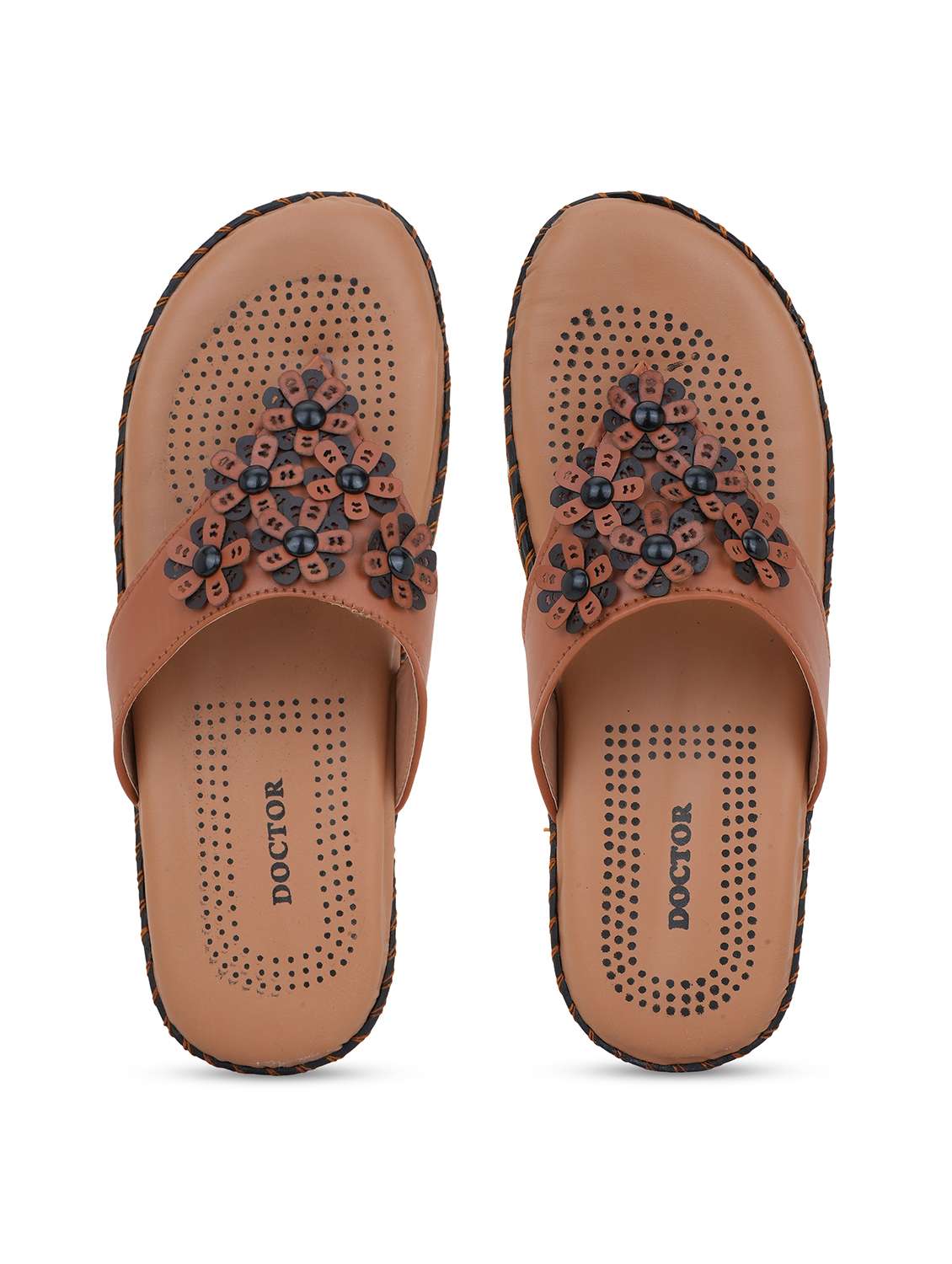 women solid slip on flat sandal - 22295043 -  Standard Image - 4