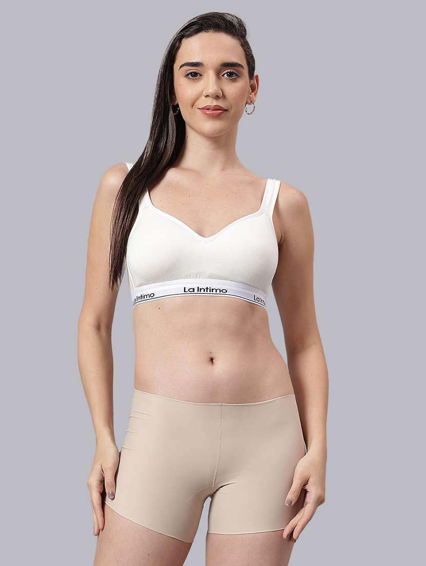 women solid full coverage bras and panty set - 22295271 -  Standard Image - 1