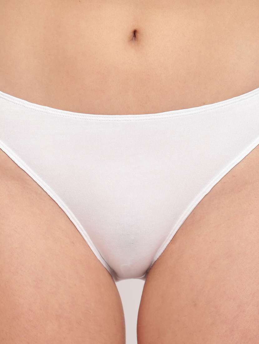 women pack of 3 solid panty - 22295308 -  Standard Image - 4