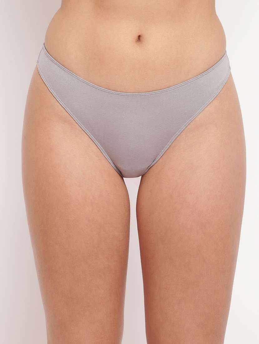 women pack of 3 solid low rise panty - 22295315 -  Standard Image - 1
