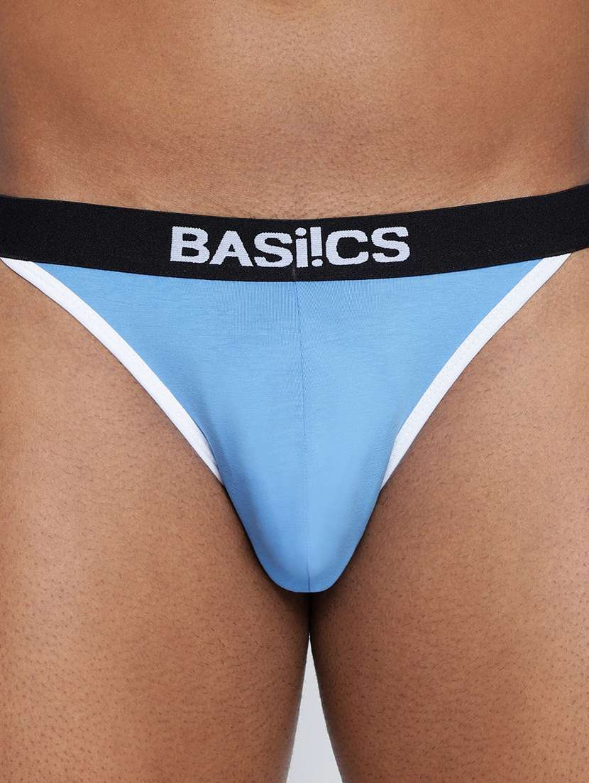 men solid low rise thongs brief - 22295329 -  Standard Image - 4