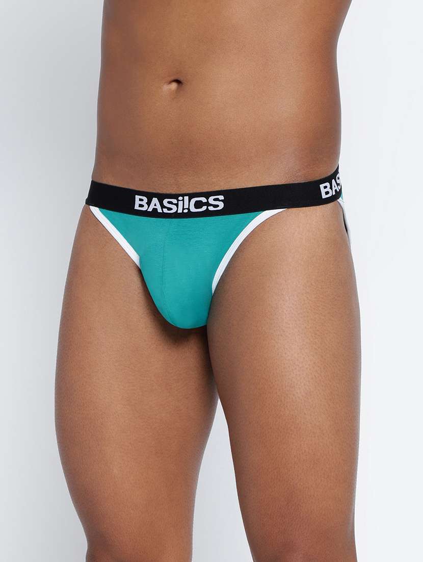 men solid low rise thongs brief - 22295332 -  Standard Image - 1