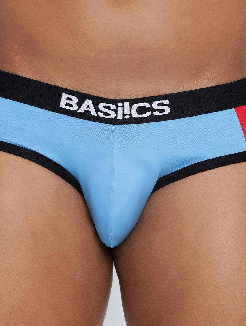 men color block low rise hipster brief - 22295359 -  Standard Image - 4