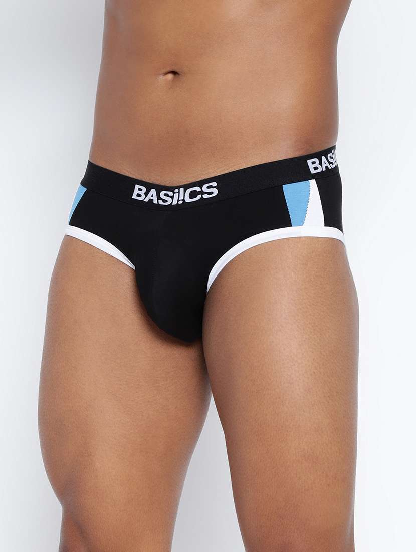 men color block low rise hipster brief - 22295360 -  Standard Image - 1