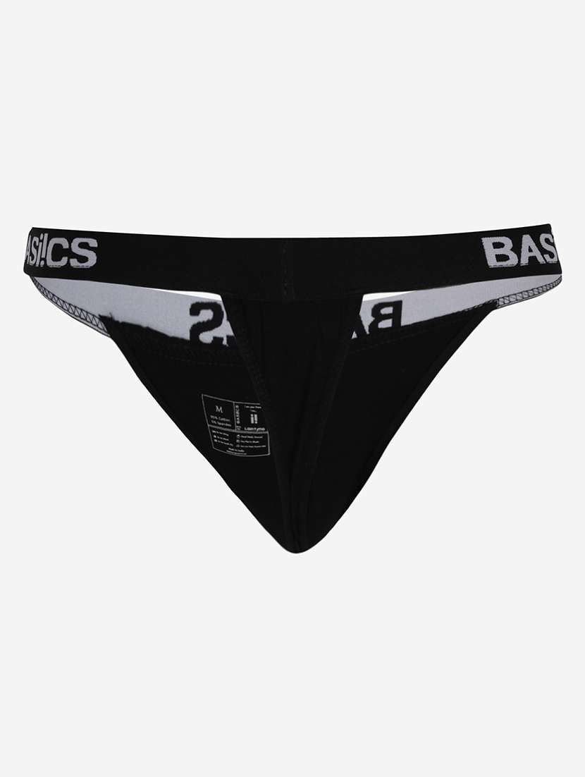 men pack of 3 solid thongs brief - 22295393 -  Standard Image - 4