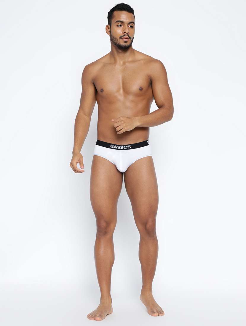 men pack of 6 solid hipster briefs - 22295415 -  Standard Image - 4