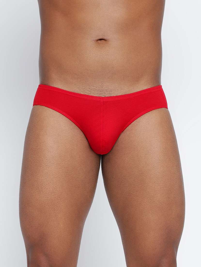 men pack of 6 solid hipster briefs - 22295416 -  Standard Image - 1