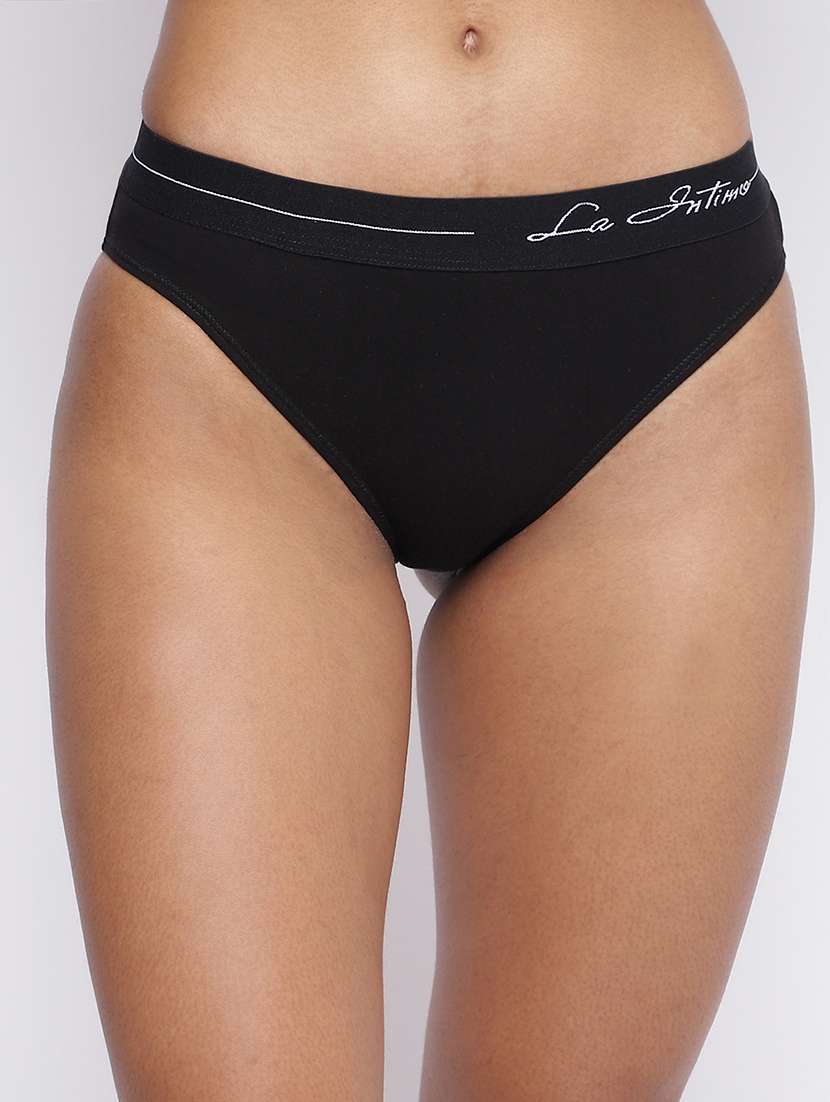 women pack of 2 solid low rise panty - 22295735 -  Standard Image - 1