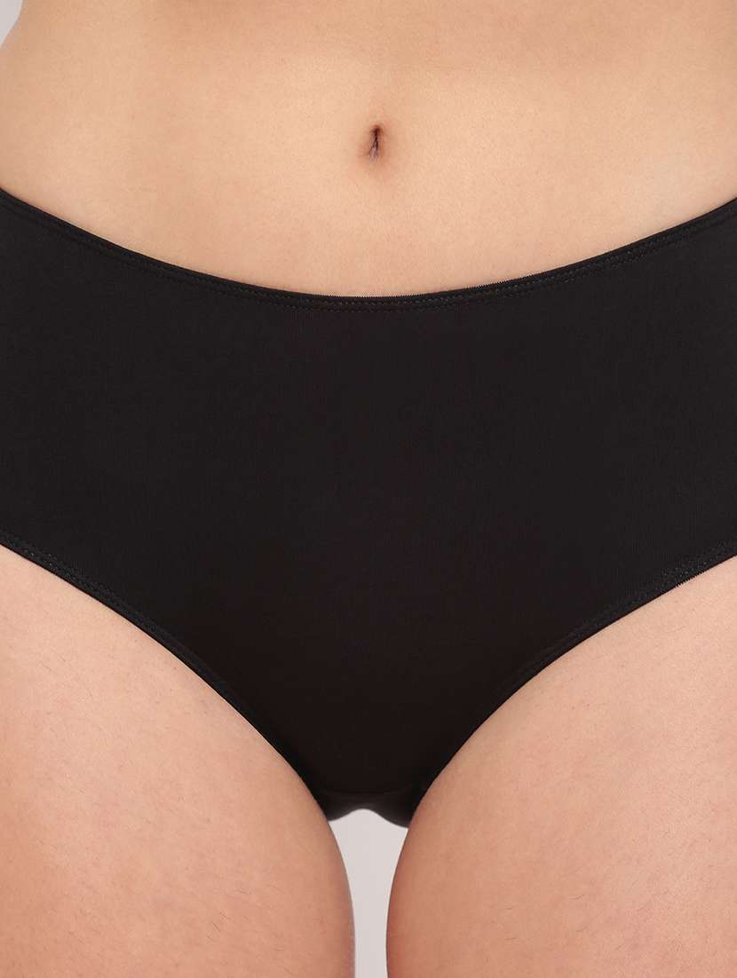 women solid mid rise hipster panty - 22295752 -  Standard Image - 4