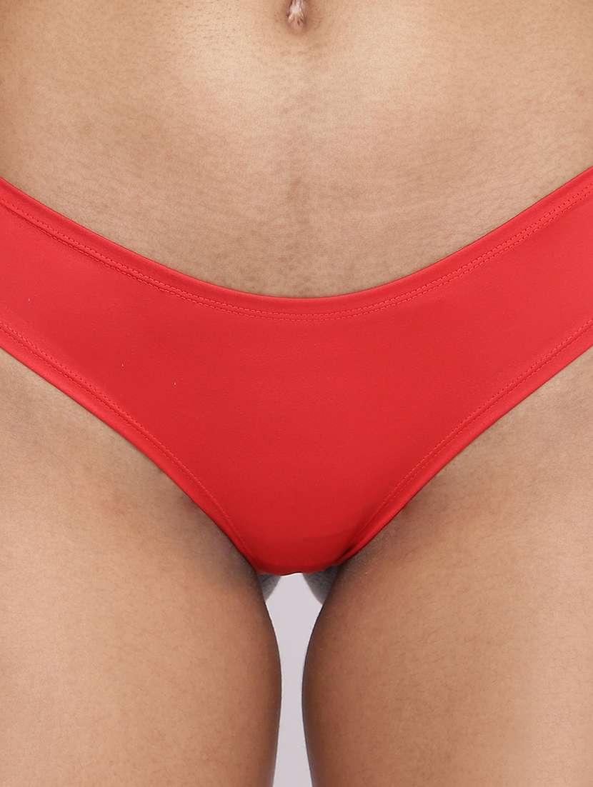 women solid low rise bikni panty - 22295765 -  Standard Image - 4