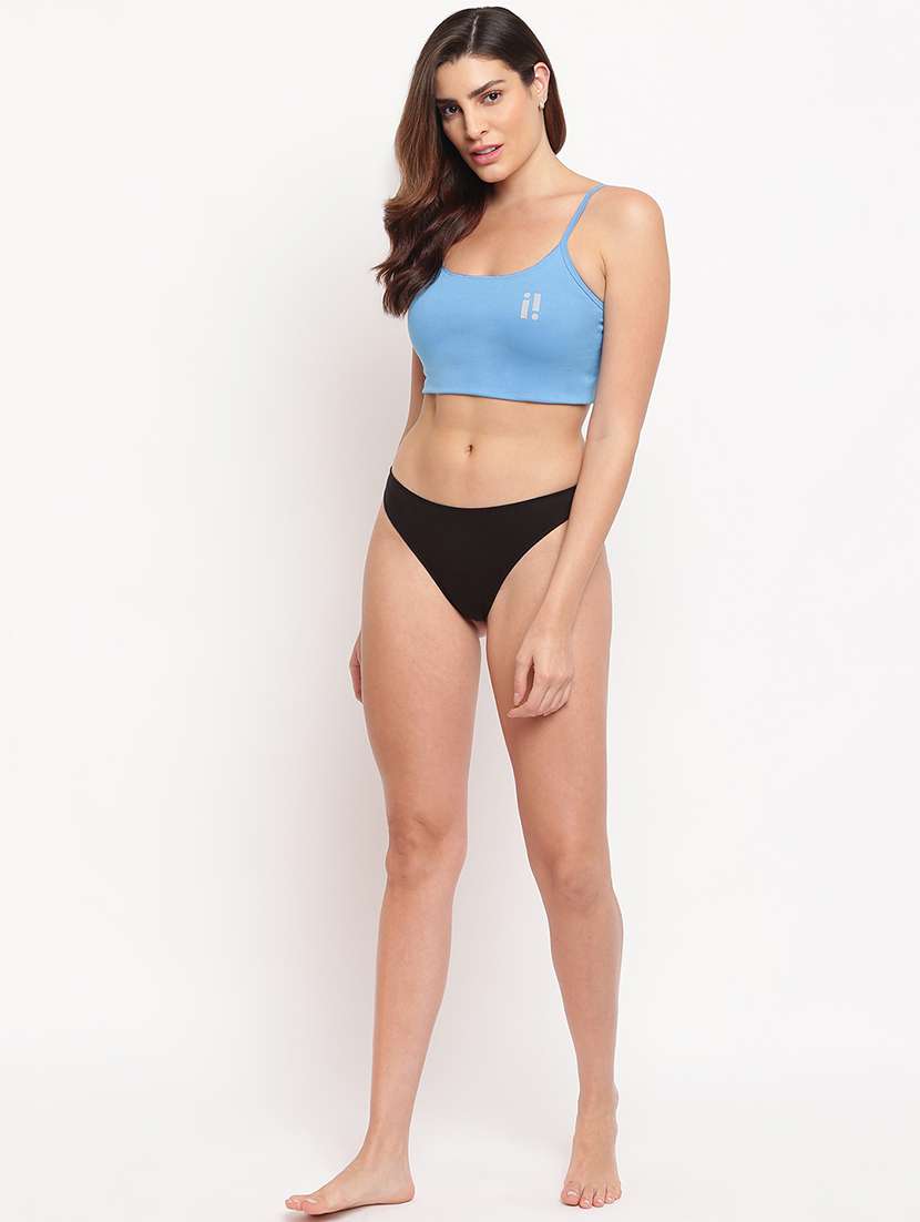 women pack of 5 solid low rise panty - 22295800 -  Standard Image - 4