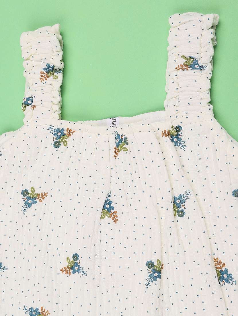 girls printed sleeveless regular fit top - 22295980 -  Standard Image - 4