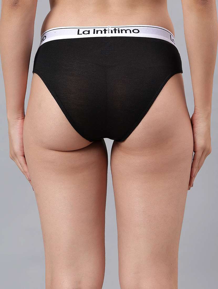 women solid low rise hipster panty - 22296294 -  Standard Image - 4