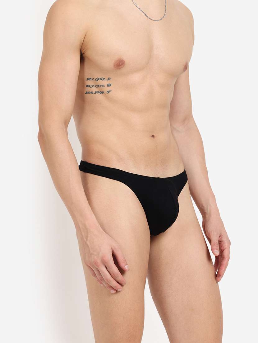 men solid thongs brief - 22296470 -  Standard Image - 1