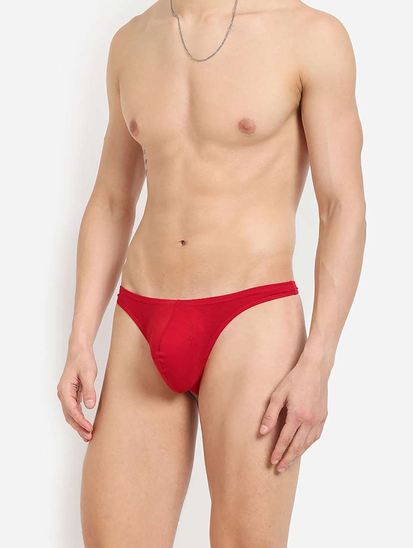 men solid thongs brief - 22296471 -  Standard Image - 1
