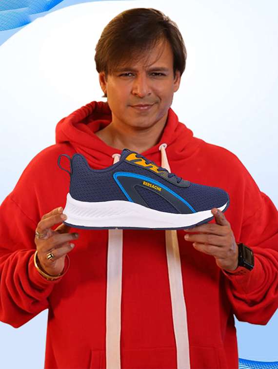 men solid lace up sport shoes - 22296507 -  Standard Image - 1