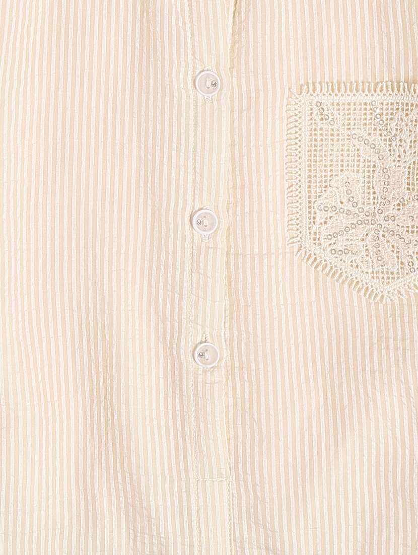 off white cotton  top - 22296688 -  Standard Image - 4