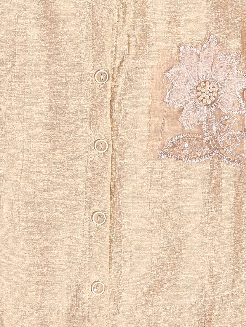 beige cotton  top - 22296725 -  Standard Image - 4
