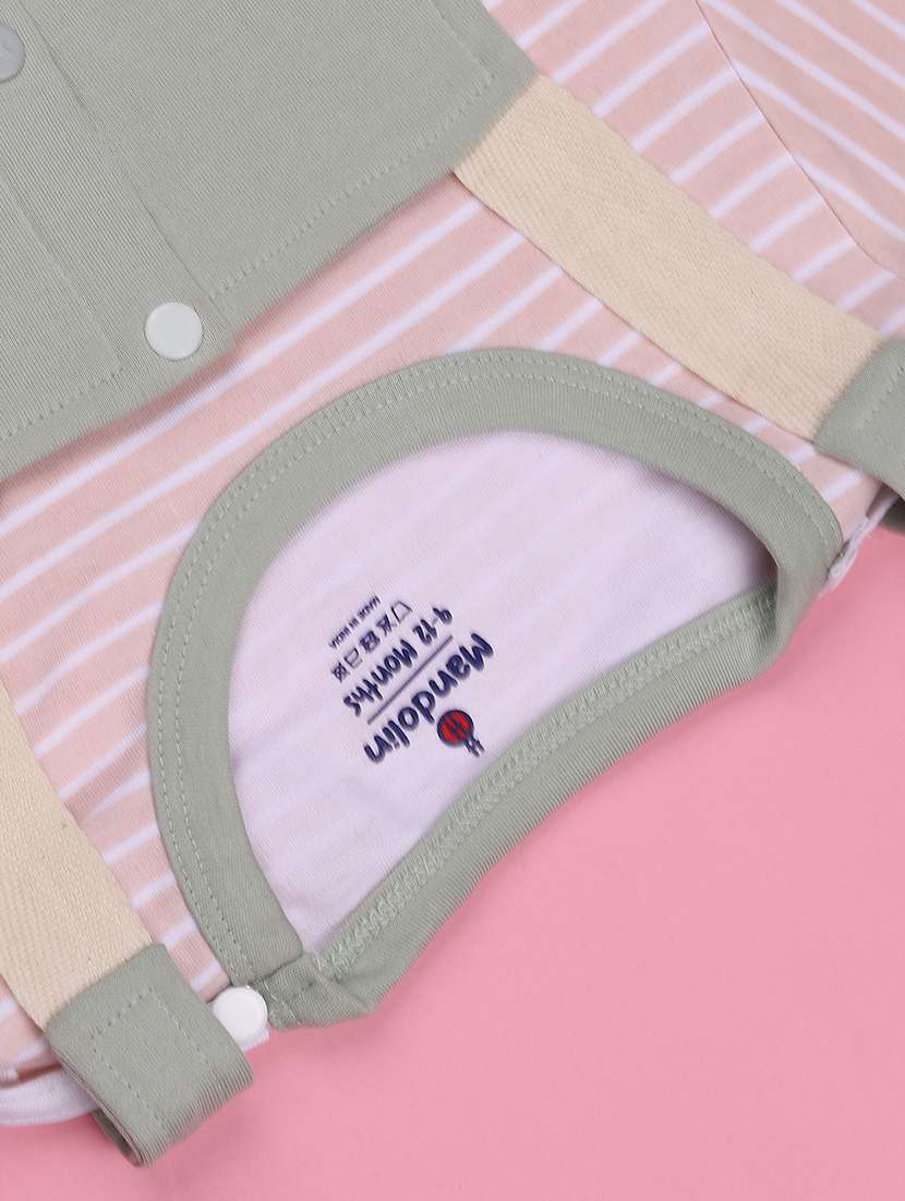 boys printed t-shirt and dungree set - 22296754 -  Standard Image - 4