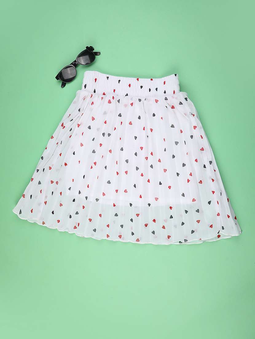 women printed mid rise flared skirt - 22297129 -  Standard Image - 1