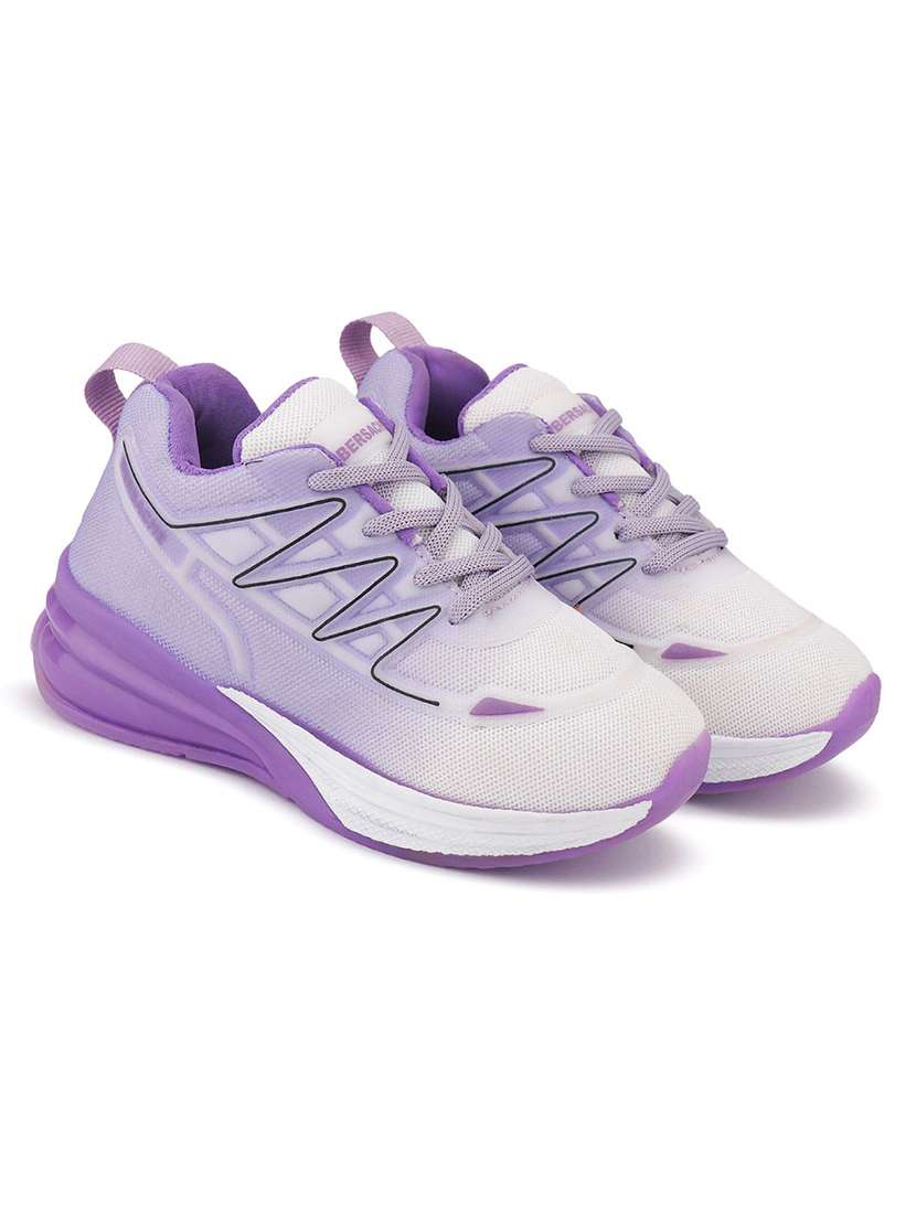 boys solid lace up sports shoe - 22297178 -  Standard Image - 1