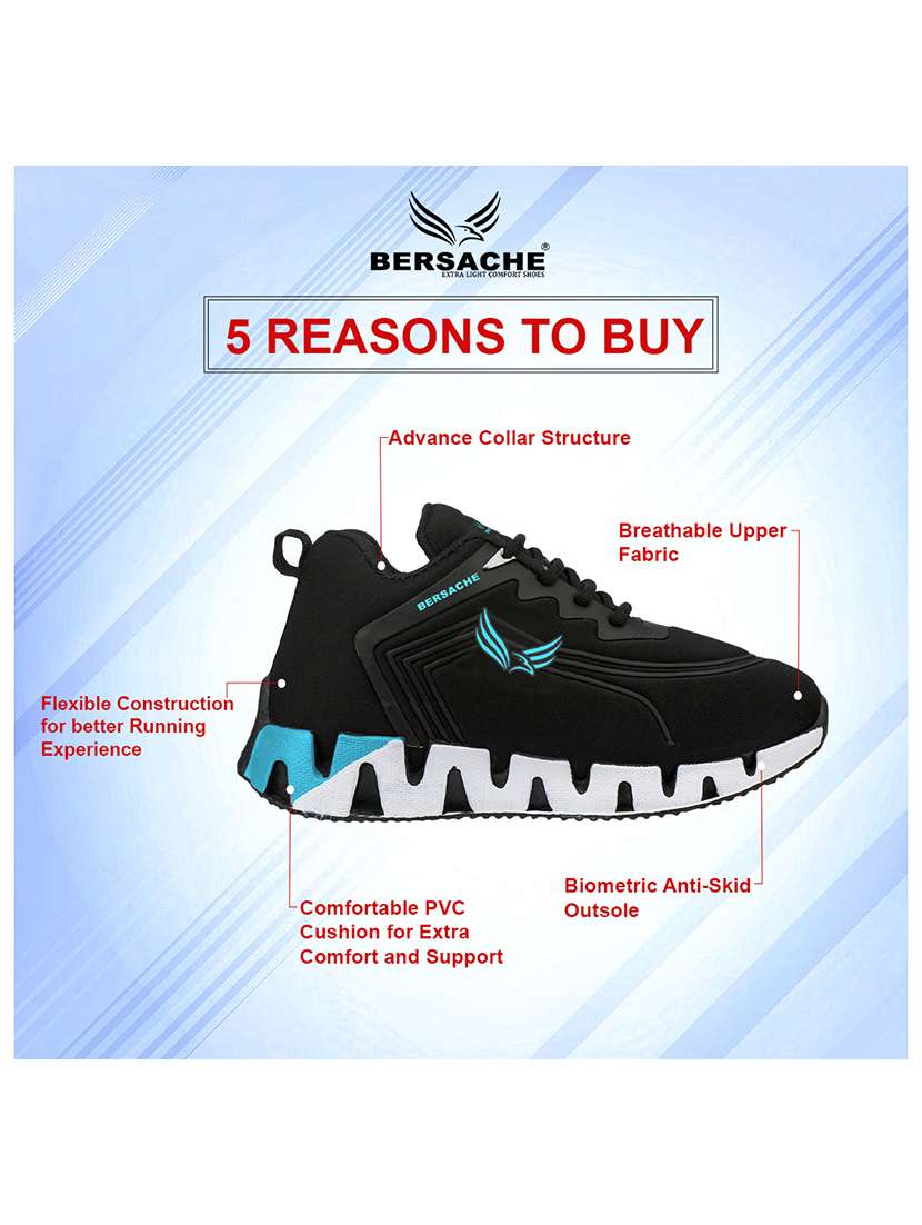 boys solid lace up sports shoe - 22297180 -  Standard Image - 4