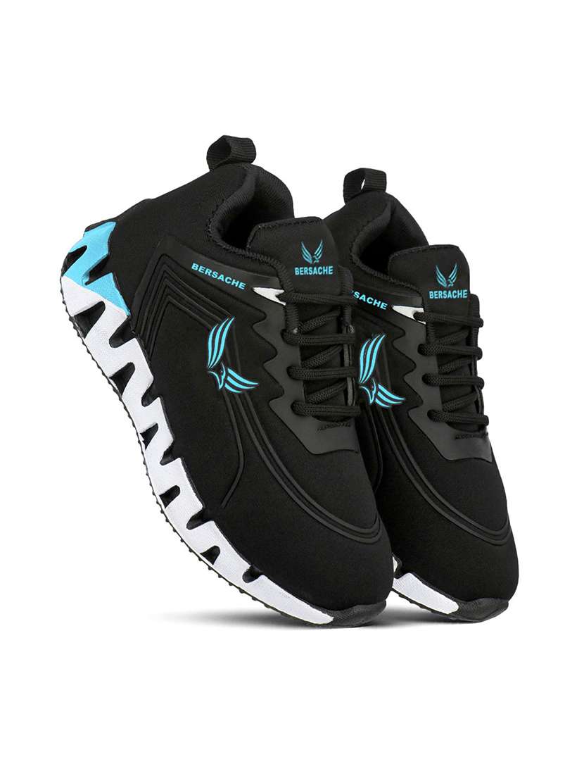 boys solid lace up sports shoe - 22297182 -  Standard Image - 1