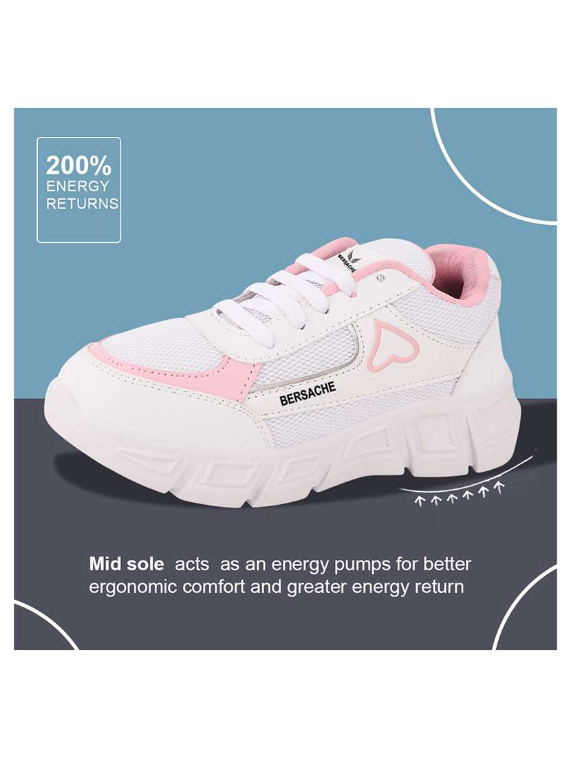 women white lace-up sneaker - 22297210 -  Standard Image - 4