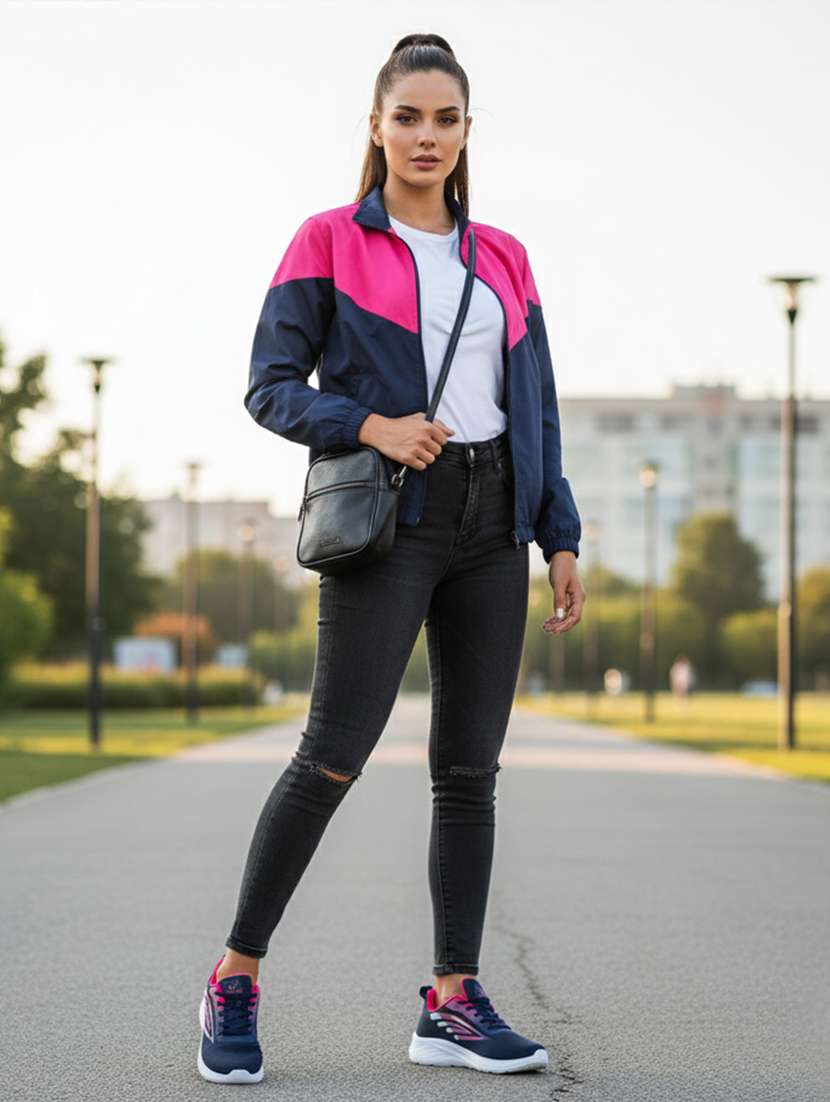 women solid lace-up casual shoe - 22297219 -  Standard Image - 1