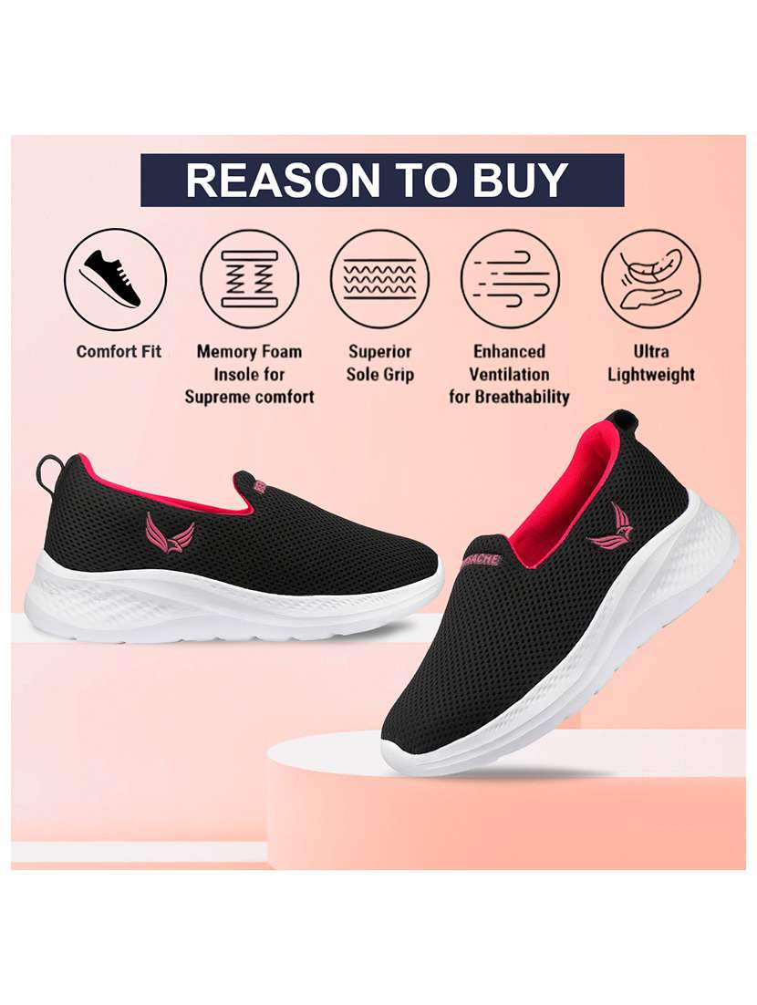women solid slip on casual shoe - 22297221 -  Standard Image - 4