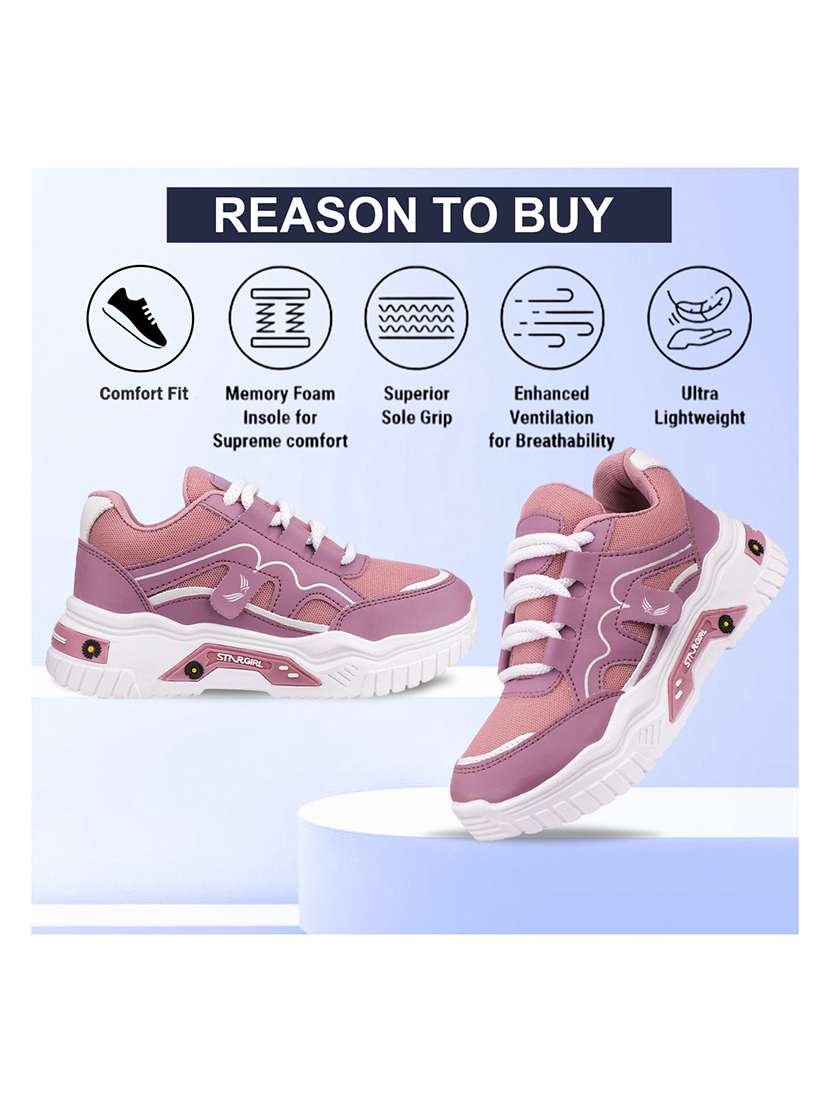 women solid lace-up casual shoe - 22297225 -  Standard Image - 4